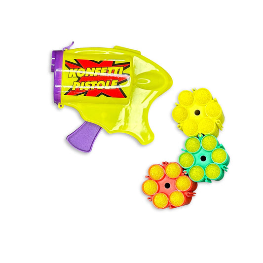 Pride.Direct® Konfetti Pistole (Konfetti Werfer, Lila)