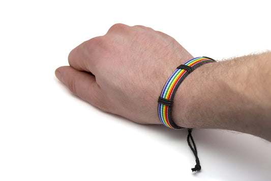 Pride.Direct® Regenbogen Armband | Pride Armband | Pride Armband Festival | Regenbogenarmband | LGBTQ Armband