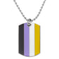 Pride.Direct Sexuelle Orientierung Kette mit Anhänger | Dog Tag | Pride | LGBT | LGBT Kette | LGBT Accessoires | Lesbian Merch | CSD