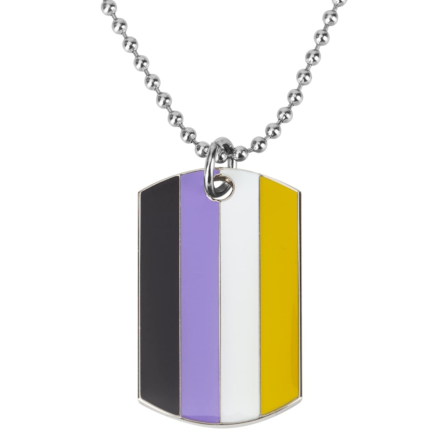 Pride.Direct Sexuelle Orientierung Kette mit Anhänger | Dog Tag | Pride | LGBT | LGBT Kette | LGBT Accessoires | Lesbian Merch | CSD