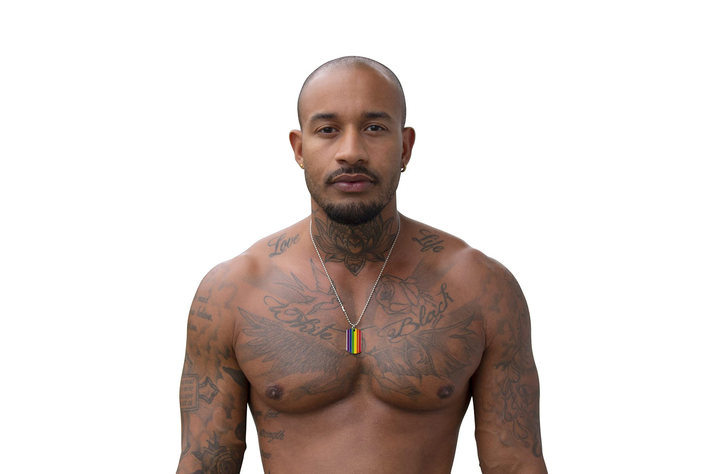 Pride.Direct Sexuelle Orientierung Kette mit Anhänger | Dog Tag | Pride | LGBT | LGBT Kette | LGBT Accessoires | Lesbian Merch | CSD