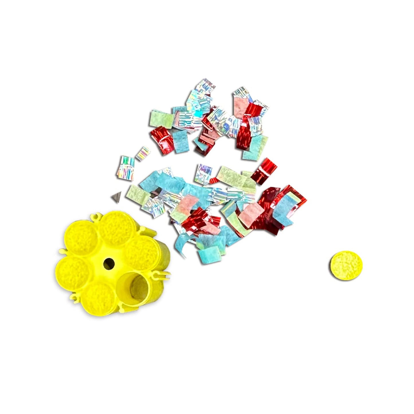 Pride.Direct® Konfetti Pistole (Konfetti Werfer, Lila)