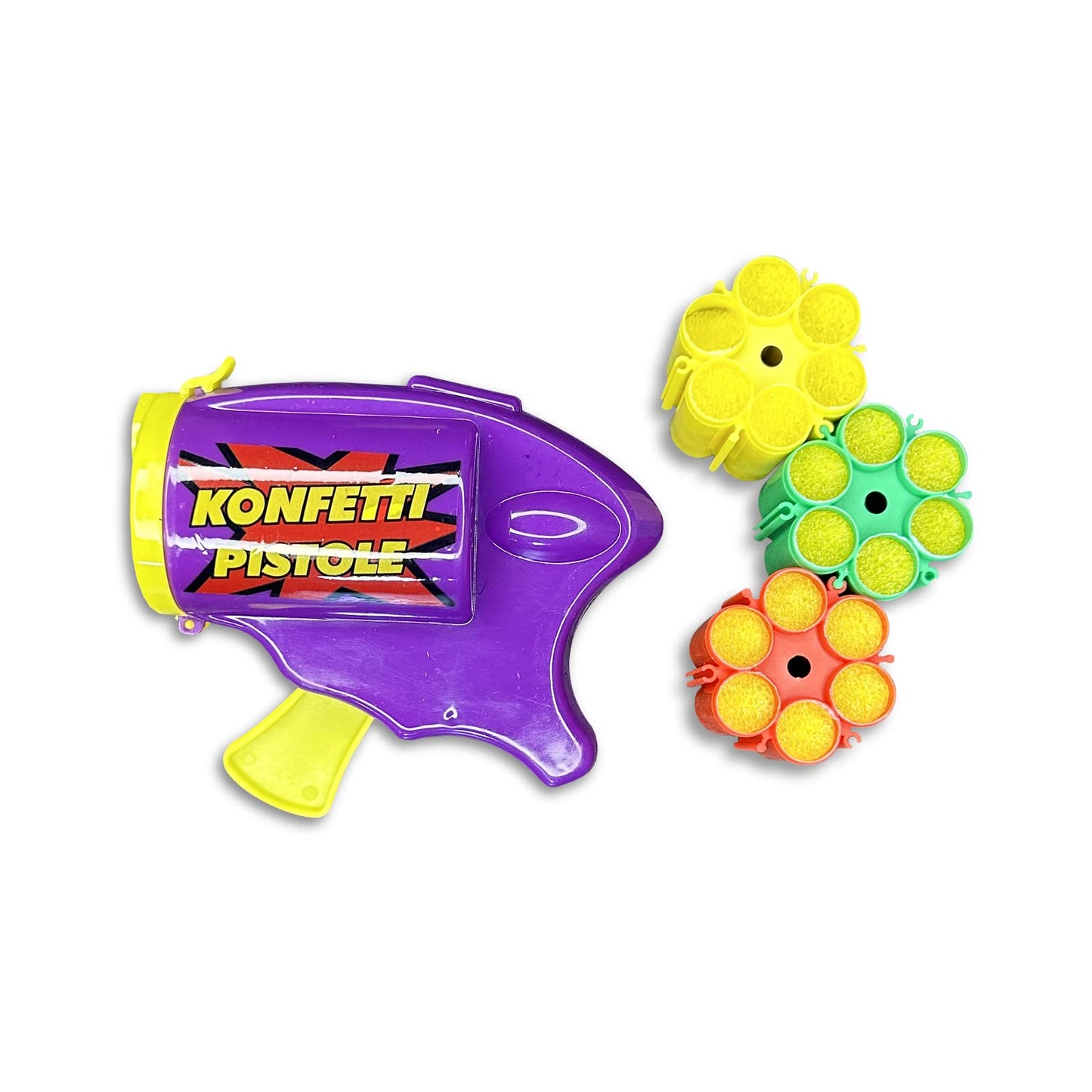 Pride.Direct® Konfetti Pistole (Konfetti Werfer, Lila)