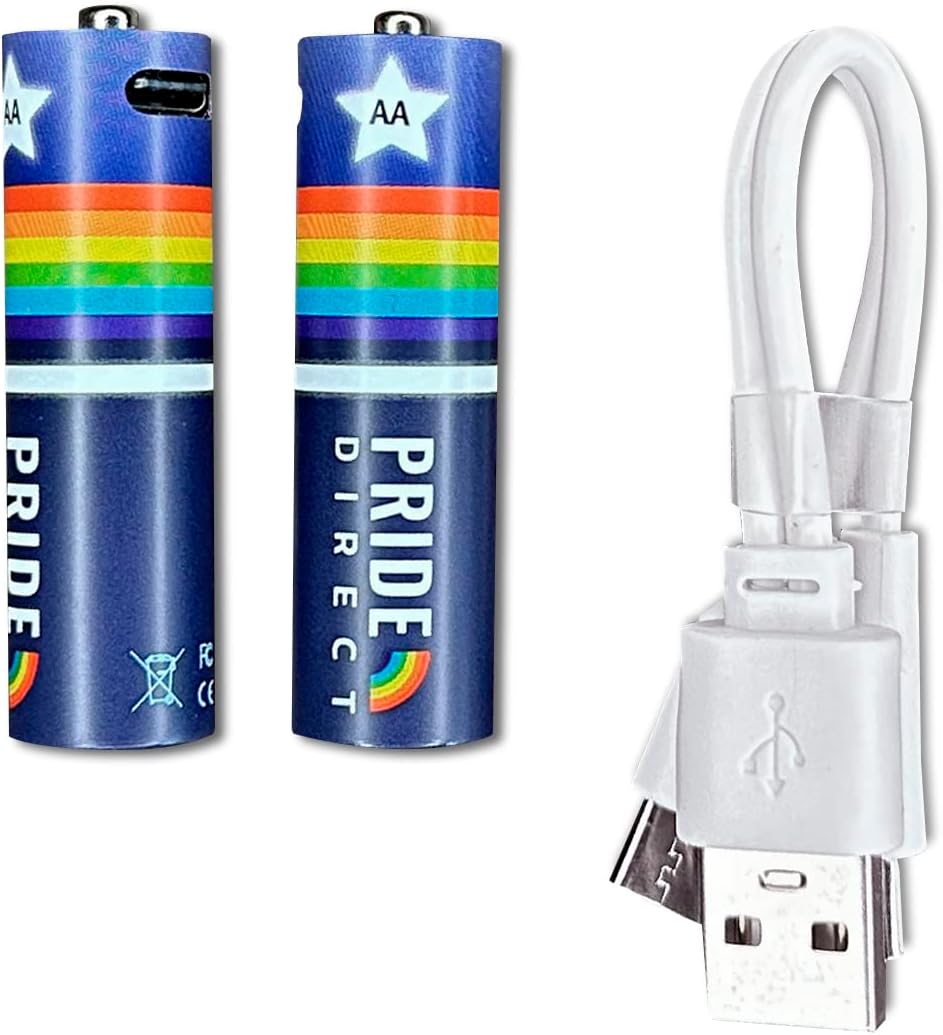 Pride.DIrect AA USB-C Batterie 1 Paar