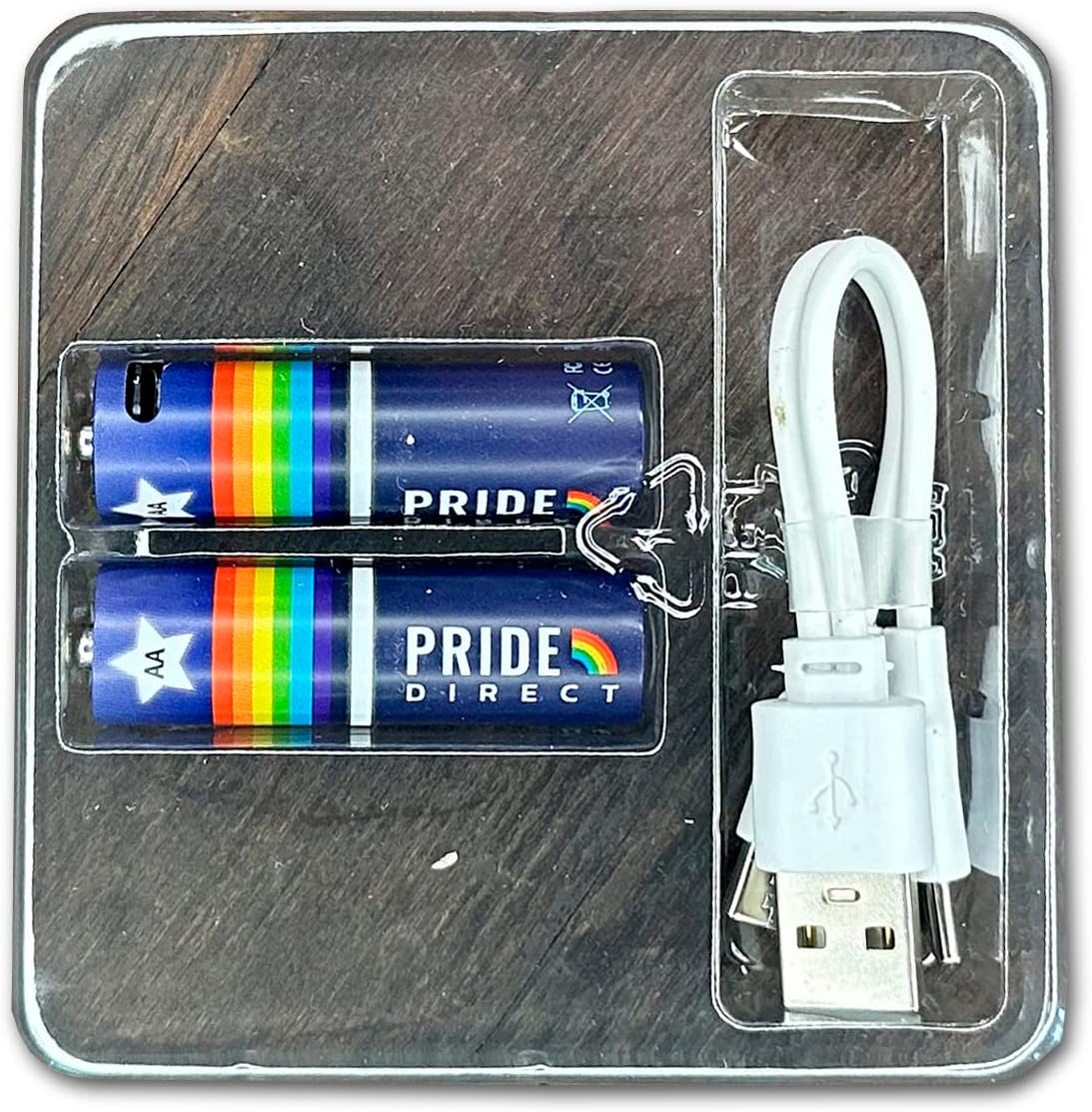 Pride.DIrect AA USB-C Batterie 1 Paar