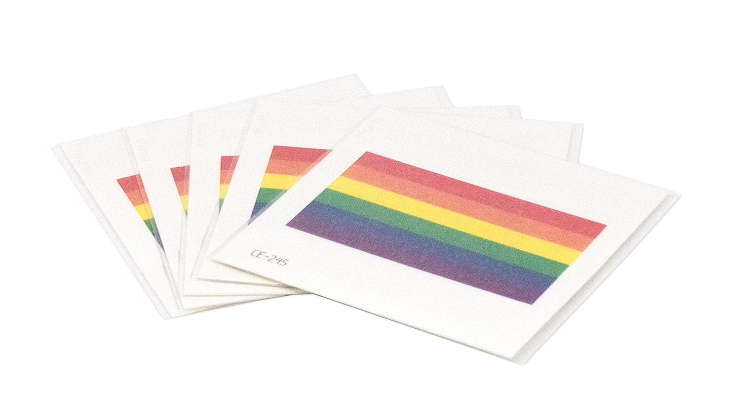 Pride.Direct® Regenbogen Tattoo | Körper Tattoo | LBGTQ | Gay Pride | CSD | Festival