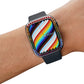 Pride.Direct® Apple Watch Schutzhülle Regenbogen Glaskristalle | Pride Merch | Pride Accessories | LGBTQ | Watch Schutz