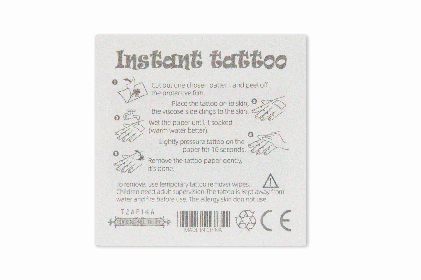 Pride.Direct® Regenbogen Tattoo | Körper Tattoo | LBGTQ | Gay Pride | CSD | Festival