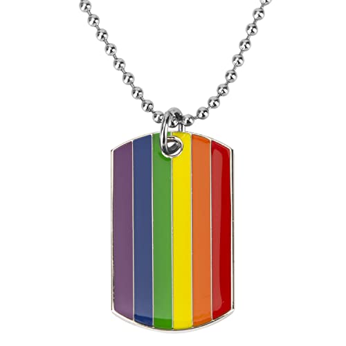 Pride.Direct Sexuelle Orientierung Kette mit Anhänger Dog Tag Pride LGBT