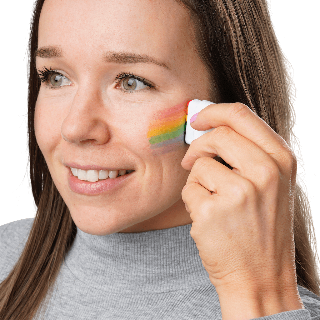 Pride.Direct Rainbow Face Paint Make-up Pride LGBT CSD